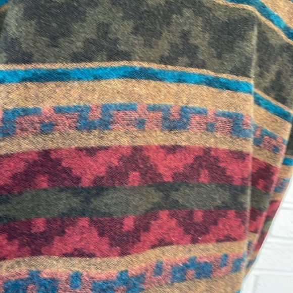 Vintage Casablanca Wool Blend Aztec Print Blazer - Picture 10 of 10